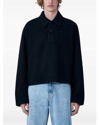 Rier - Long-Sleeved Polo Sweater - Lyst