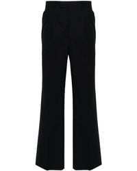 AURALEE - Pressed-crease Straight-leg Trousers - Lyst