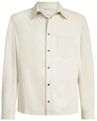 Brunello Cucinelli - Camisa con bolsillo en el pecho - Lyst