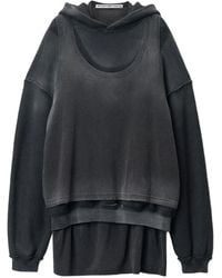 Alexander Wang - Long-Sleeve Hoodie - Lyst