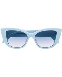 Alexander McQueen - Sunglasses Blue - Lyst