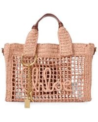 Chloé - Small Summer Banana East-West Tote Bag With Strap - Lyst