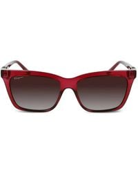 Ferragamo - Square-Frame Sunglasses - Lyst