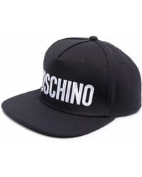 Moschino - Logo-Print Flat Cap - Lyst