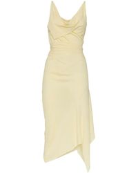 DSquared² - Robe En Coton À Coupe Mi-Longue - Lyst