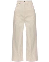 A.P.C. - A. P.C. Front Button & Zipper Closure Jeans - Lyst