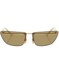 Prada - Rimless Cat-Eye Sunglasses - Lyst
