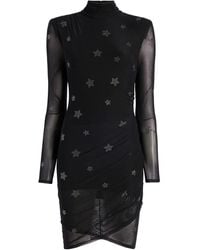 Cinq À Sept - Marlene Star-Print Mini Dress - Lyst