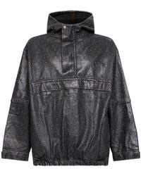 PDF - Spotted-Print Foil-Treated Jacket - Lyst