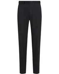 ZEGNA - Centoventimila Wool Trousers - Lyst