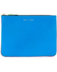 Comme des Garçons - Colour-Block Leather Wallet - Lyst
