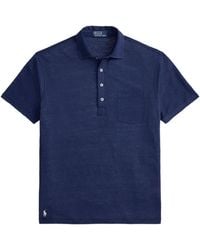 Polo Ralph Lauren - Piqué Chest-Pocket Polo Shirt - Lyst