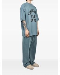 Fear Of God - Campus 90's Logo-Print T-Shirt - Lyst