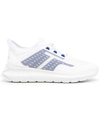 Tod's - Mesh-panelled Low-top Sneakers - Lyst