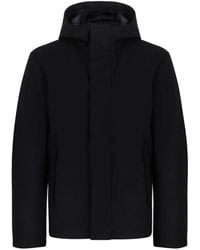 Add - Hooded Concealed-Fastening Jacket - Lyst