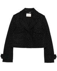 Dorothee Schumacher - Floral-Embroidered Jacket - Lyst