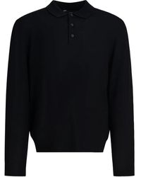 Vince - Buttoned Polo Shirt - Lyst