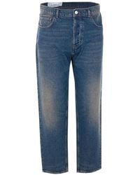AMISH - Jeremiah Straight-Leg Jeans - Lyst