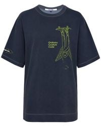 Ordinary Couture Code - Camiseta Con Estampado Gráfico - Lyst