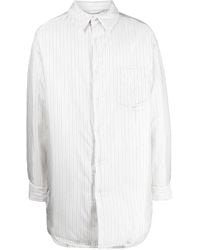 Maison Margiela - Striped Padded Shirt - Lyst