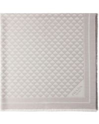 Prada - Châle En Soie, Viscose Et Lurex - Lyst