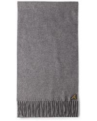 Prada - Schal Aus Seide Und Kaschmir - Lyst