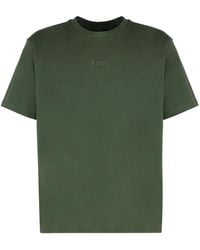 BOSS - Tee 10 Logo-Emed T-Shirt - Lyst