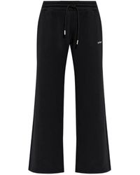 Off-White c/o Virgil Abloh - Logo-Detail Drawstring Track Pants - Lyst