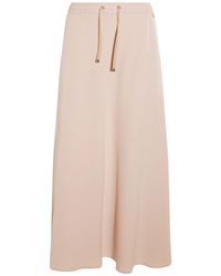 Herno - Drawstring Elastic-Waistband Skirt - Lyst