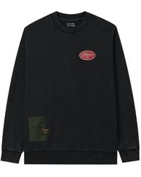 Izzue - Logo-Patch Graphic-Print Sweatshirt - Lyst