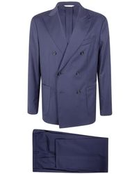 Boglioli - Double-Breasted Suit - Lyst