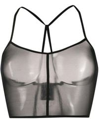 bralette trasparente