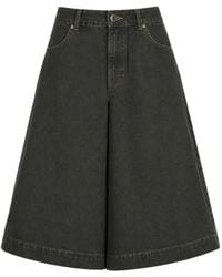 Essentiel Antwerp - A-Line Wide-Leg Shorts - Lyst