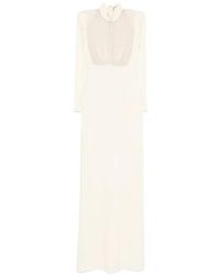 Elisabetta Franchi - Embellishment-Detail High-Neck Maxi Dress - Lyst