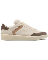 Canali - Suede Sneakers - Lyst