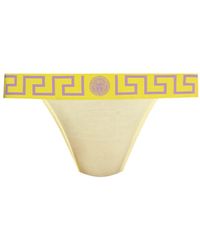 Versace - String Met Greca-Tailleband - Lyst