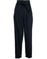 Antonio Marras - Belted Cotton Trousers - Lyst