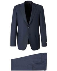 Canali - Button Single-Breasted Suit - Lyst