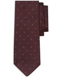 Brooks Brothers - Cravate En Soie À Pois - Lyst