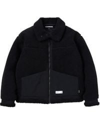 Neighborhood - Fleece Jas Met Vlakken - Lyst