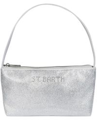 MC2 Saint Barth - Strass-Embellished Shoulder Bag - Lyst