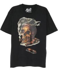 Melt - Skull-Print T-Shirt - Lyst