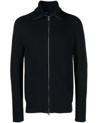 Tagliatore - Zip-Up Knitted Jumper - Lyst