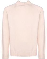 Zanone - Stehkragen-Pullover Mit Raglanärmeln - Lyst