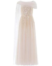 Needle & Thread - Moonlight Sequin Draped Maxi Dress - Lyst