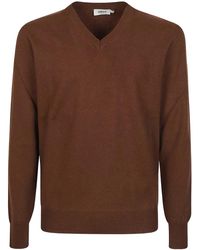 Altea - Kaschmirpullover mit V-Ausschnitt - Lyst