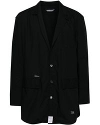 Undercover - Single-breasted cotton blazer - Lyst