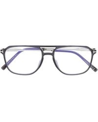 Tom Ford - Pilot Frame Glasses - Lyst