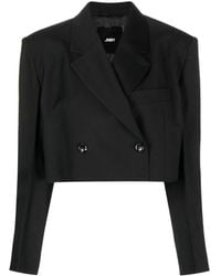 JNBY - Blazer corto con doble botonadura - Lyst