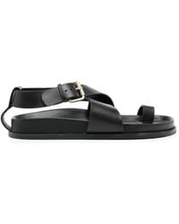A.Emery - Dula Buckle-fastening Leather Sandals - Lyst